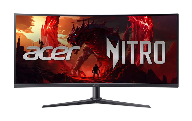 Acer Nitro XZ0, Gaming-Monitor, Curved Design, 34 Zoll UWQHD, 240Hz, AMD FreeSync Premium, Bild 2