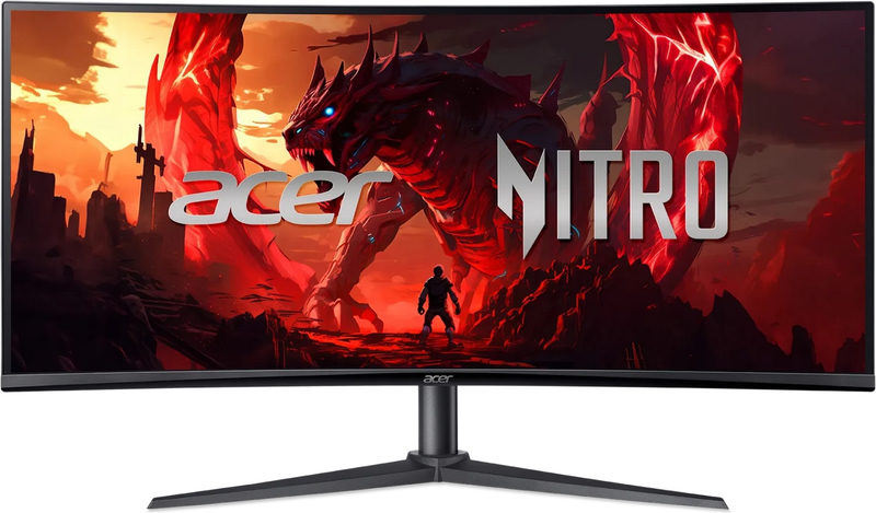 Acer Nitro XZ0, Gaming-Monitor, Curved Design, 34 Zoll UWQHD, 240Hz, AMD FreeSync Premium, Bild 3