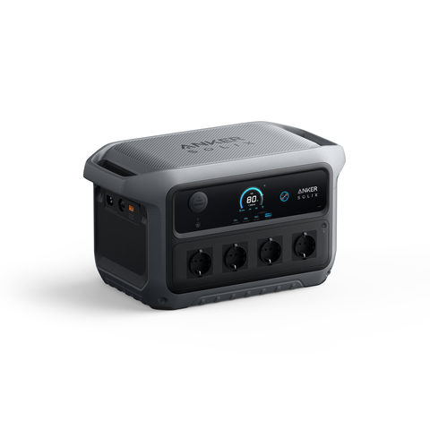 Anker SOLIX C2000 Gen. 2 (2048Wh, 2400W) - Tragbare Powerstation - Schwarz