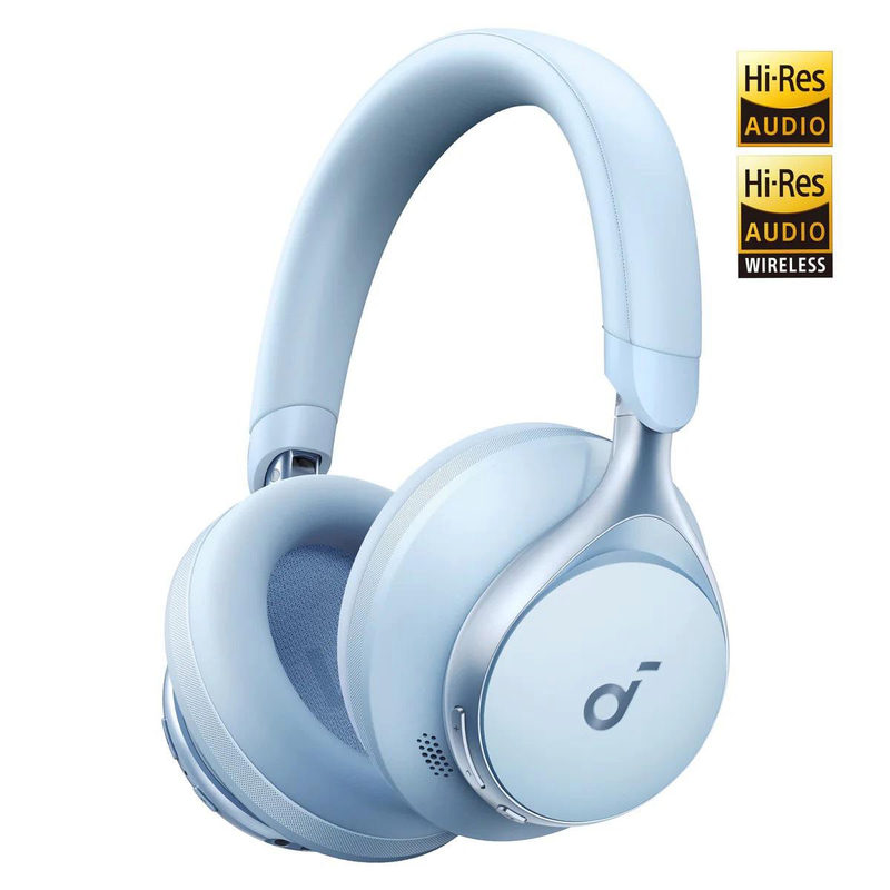 Anker Soundcore Space One, Wireless Over-Ear Kopfhörer, Blau, Bild 2