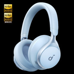 Anker Soundcore Space One, Wireless Over-Ear Kopfhörer, Blau
