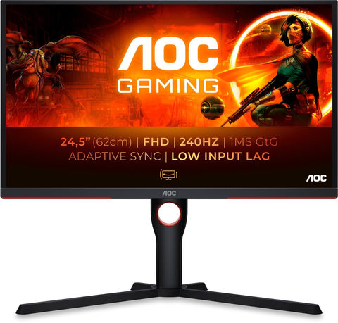 AOC 25G3ZM 24.5 Zoll Full HD VA LED 16:9 240 Hz Gaming Monitor