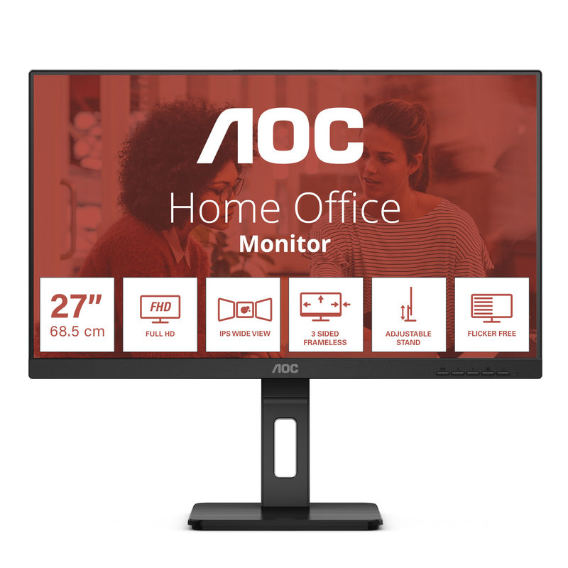 AOC 27E3QAF 27 Zoll Full HD IPS LED 16:9 75 Hz Office Monitor, Bild 2