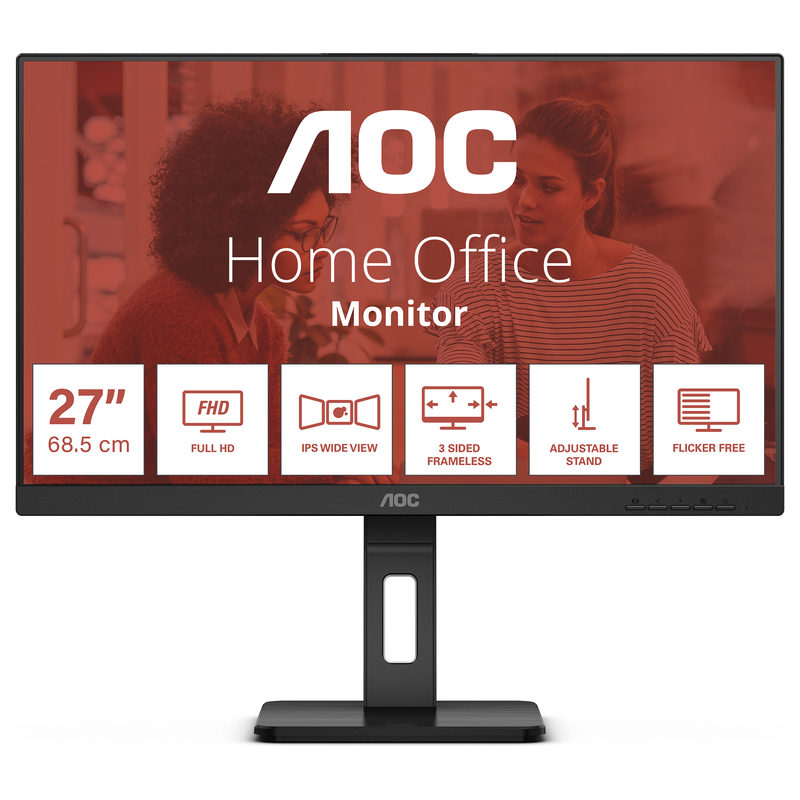 AOC 27E3QAF 27 Zoll Full HD IPS LED 16:9 75 Hz Office Monitor, Bild 3