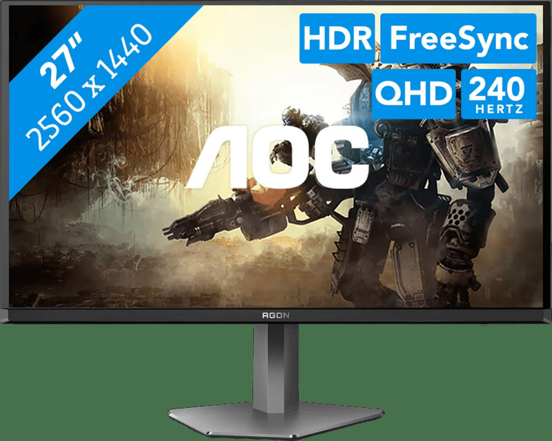 AOC AGON Pro AG276QZD2 26.7 Zoll WQHD QD-OLED Panel 16:9 240 Hz Gaming Monitor, Bild 4