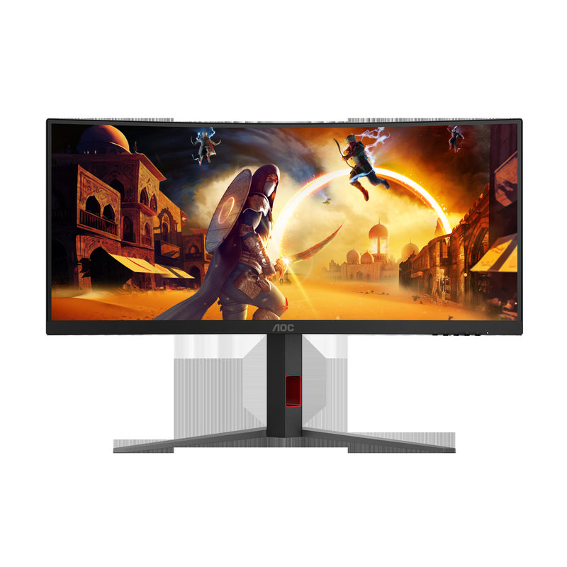 AOC CU34G4 34 Zoll UWQHD Curved Fast VA LED 21:9 180 Hz Gaming Monitor, Bild 3