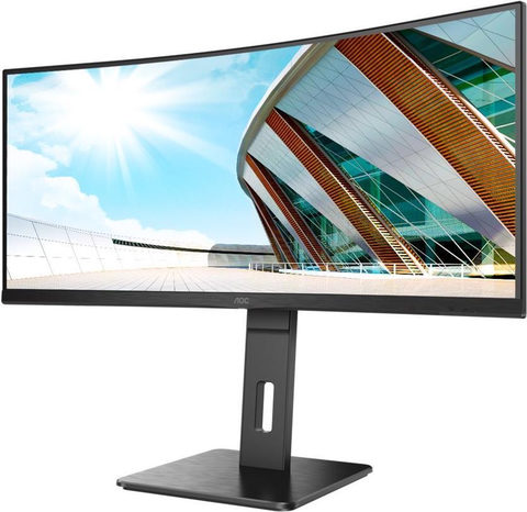 AOC CU34P2A 34 Zoll UWQHD Curved VA LED 21:9 100 Hz Monitor