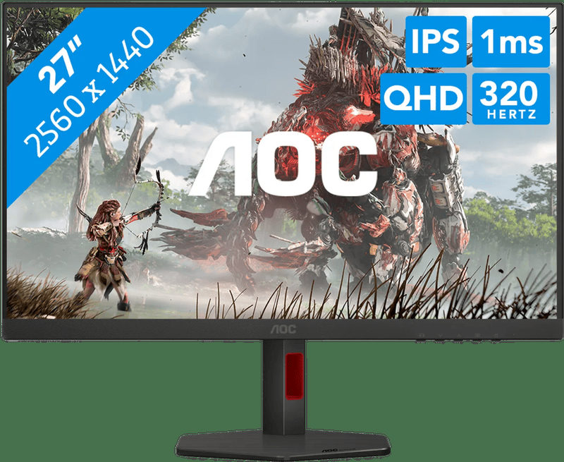 AOC Gaming Q27G4SRU Office Monitor 27 Zoll QHD Monitor, 300 Hz, 1 ms, FreeSync Premium, G-Sync comp., Bild 2