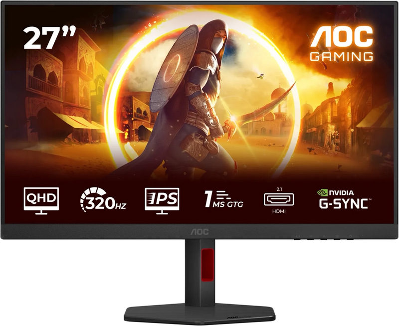 AOC Gaming Q27G4SRU Office Monitor 27 Zoll QHD Monitor, 300 Hz, 1 ms, FreeSync Premium, G-Sync comp., Bild 3