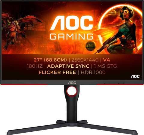 AOC Q27G3XMN 27 Zoll WQHD VA miniLED 16:9 180 Hz Gaming Monitor