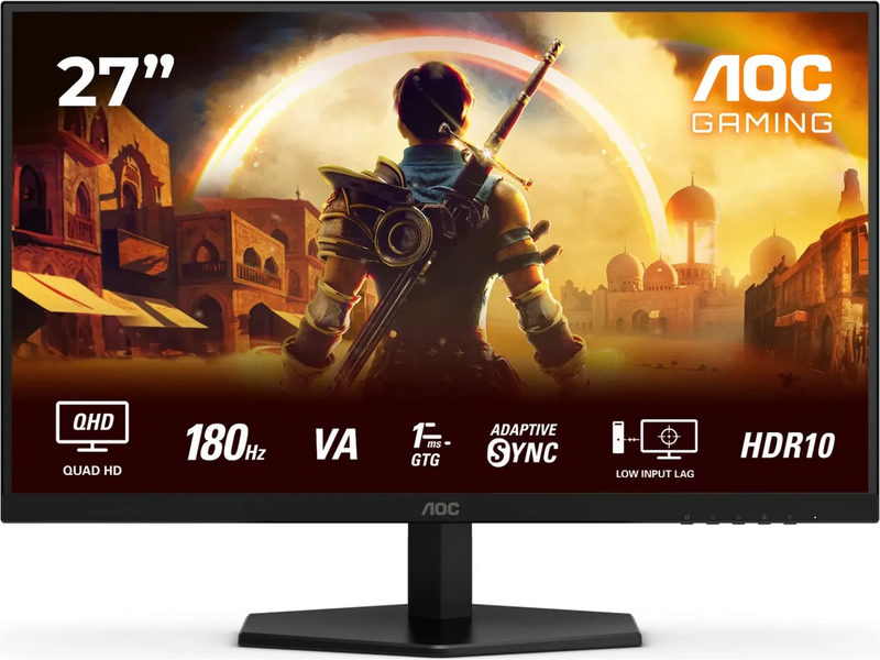 Q27G42XNE 69 cm (27) Gaming Monitor schwarz/rot, Bild 3