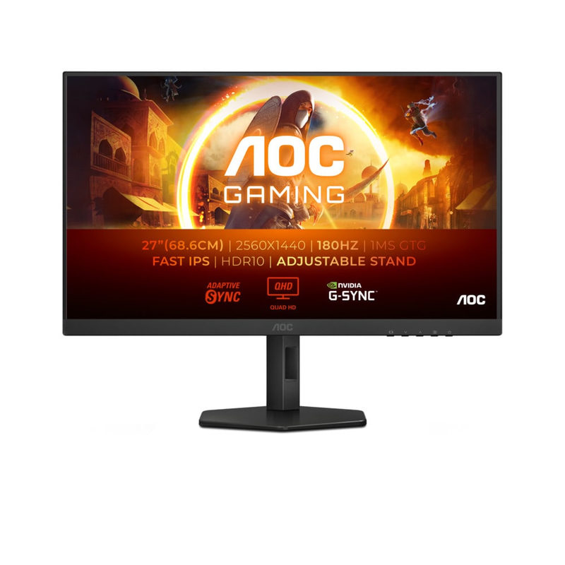 AOC Q27G4XF 27 Zoll WQHD Fast IPS LED 16:9 180 Hz Gaming Monitor