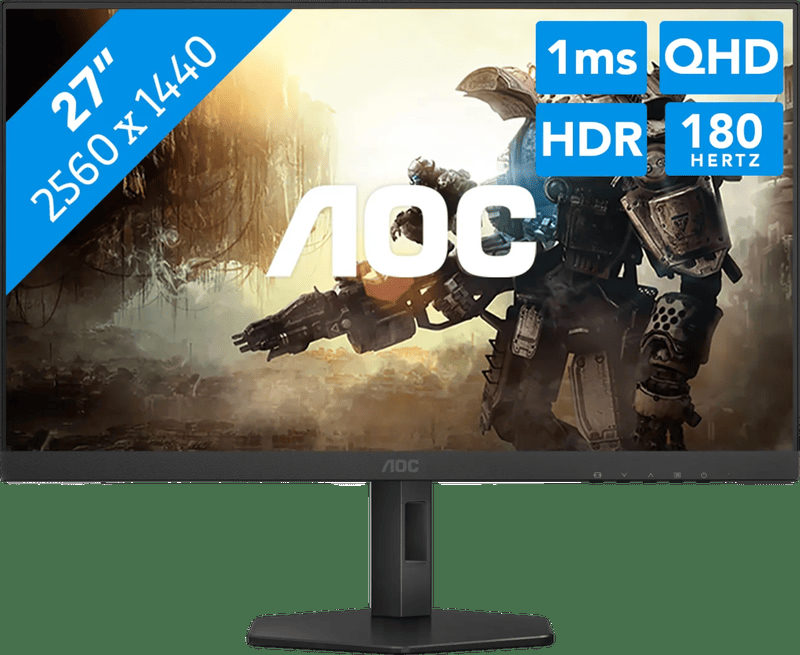 AOC Q27G4XF 27 Zoll WQHD Fast IPS LED 16:9 180 Hz Gaming Monitor, Bild 2