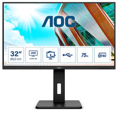 AOC U32P2 31.5 Zoll 4K (UHD) VA LED 16:9 60 Hz Office Monitor