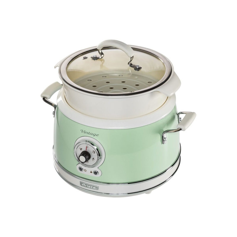 Ariete 00C290404AR0 Reiskocher 3,5 l 700 W Beige - Chrom - Grün, Bild 2