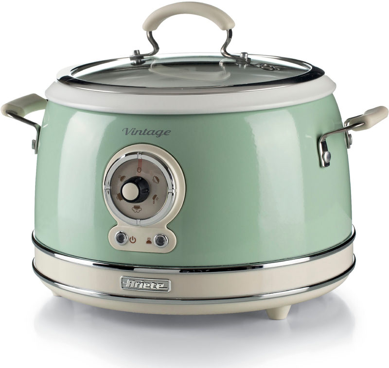 Ariete 00C290404AR0 Reiskocher 3,5 l 700 W Beige - Chrom - Grün, Bild 3