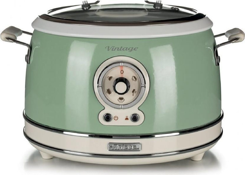 Ariete 00C290404AR0 Reiskocher 3,5 l 700 W Beige - Chrom - Grün, Bild 4