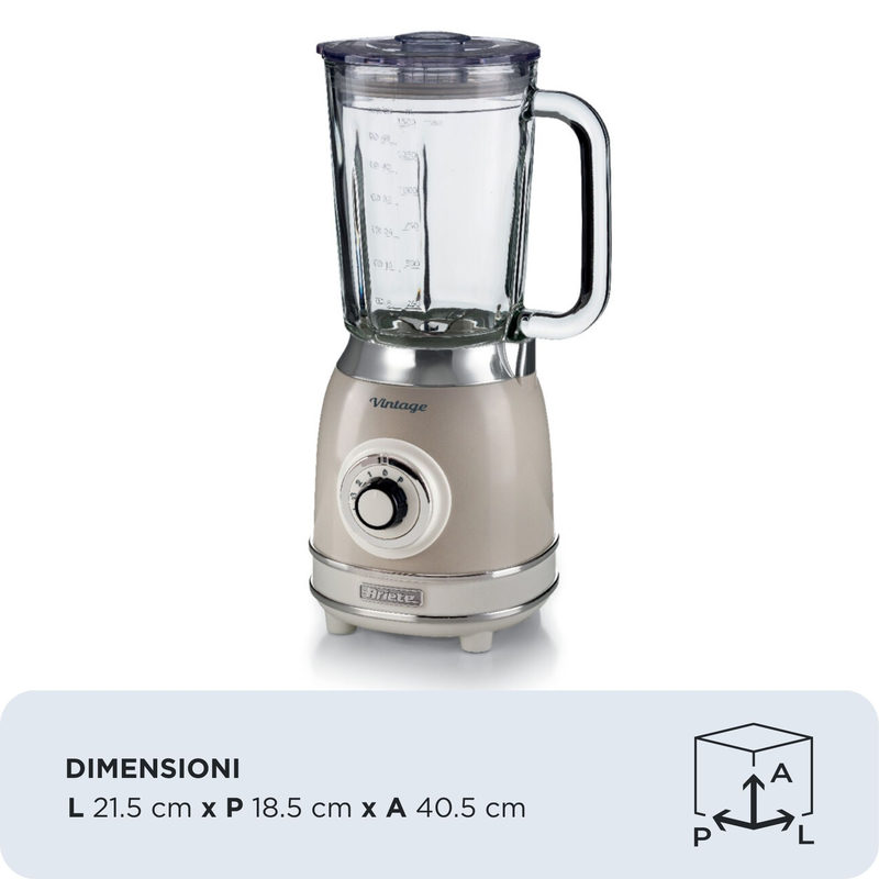 Ariete Standmixer 1000W Beige, Bild 3