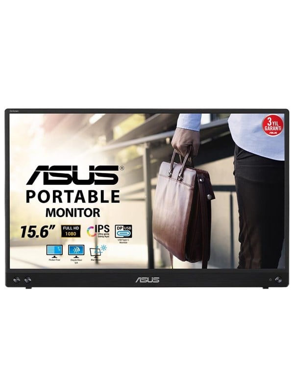 ASUS MB16ACV 39,6 cm (15.6) 1920 x 1080 Pixel Full HD LED Schwarz (90LM0381-B01370)