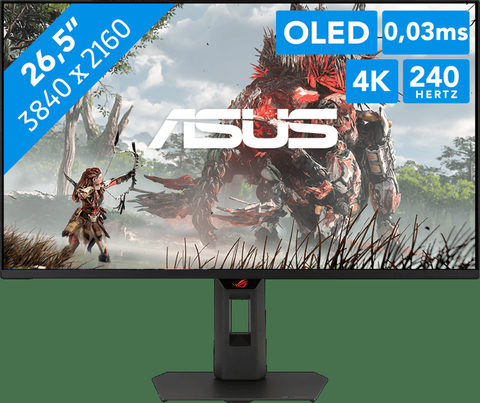 ASUS ROG Strix XG27UQDMS 26.5 Zoll 4K (UHD) QD-OLED Panel 16:9 240 Hz Gaming Monitor