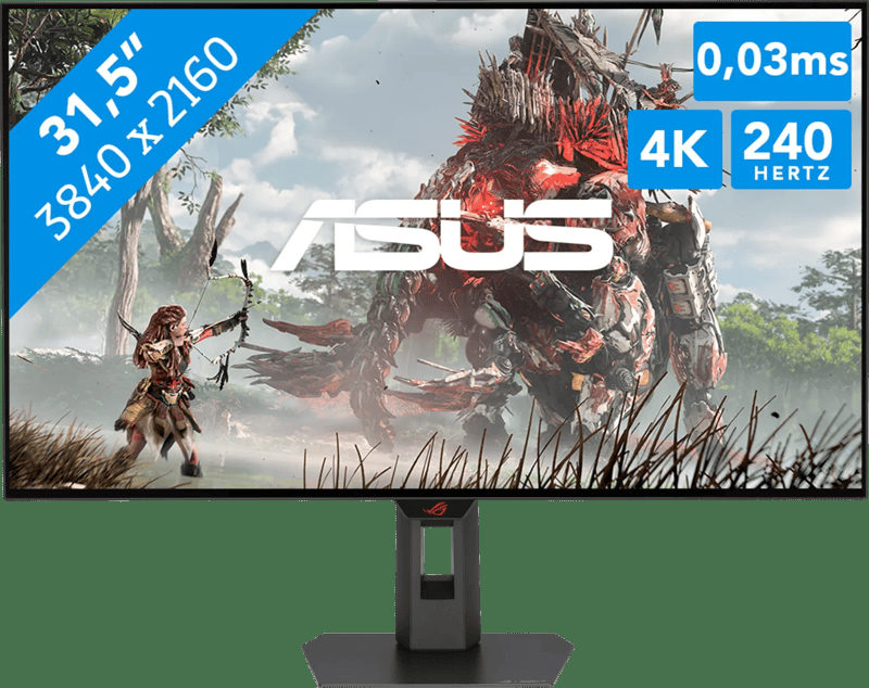 ASUS ROG Strix XG32UCWMG 31.5 Zoll 4K (UHD) DualMode OLED 16:9 240 Hz Gaming Monitor