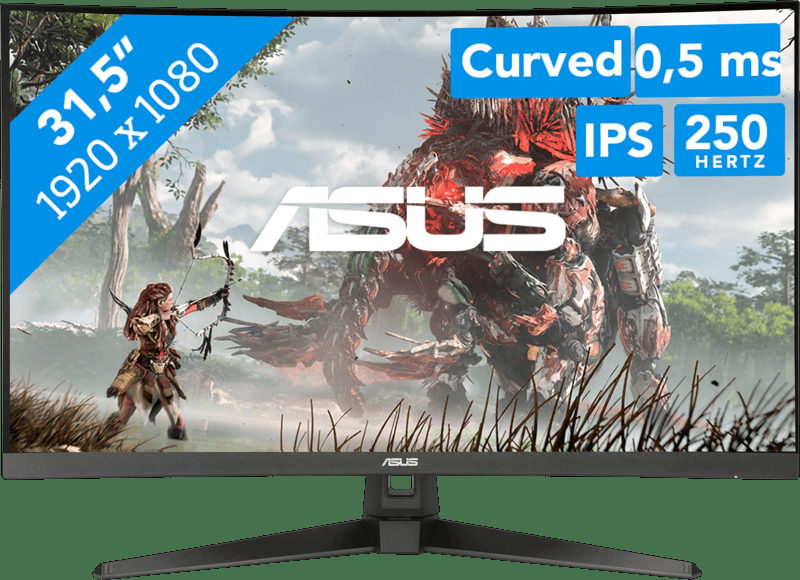 ASUS TUF VG32VQM5B 31.5 Zoll Full HD Curved Fast VA LED 16:9 250 Hz Gaming Monitor