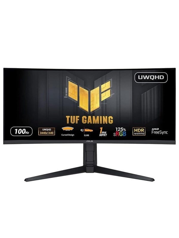 ASUS TUF VG34VQEL1A 34 Zoll UWQHD Curved VA LED 21:9 100 Hz Gaming Monitor