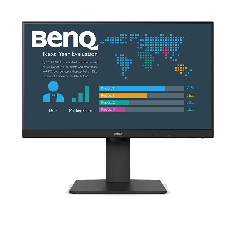 BenQ BL2486TC 23.8 Zoll Full HD IPS LED 16:9 100 Hz Monitor, Bild 2