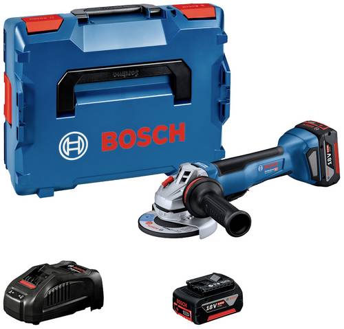 Bosch Akku-Winkelschleifer GWS 18V-10 P L-Boxx 2x GBA 18V 5.0Ah