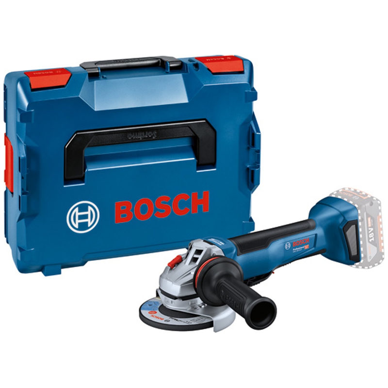 Bosch Akku-Winkelschleifer GWS 18V-10 P L-Boxx 2x GBA 18V 5.0Ah, Bild 5