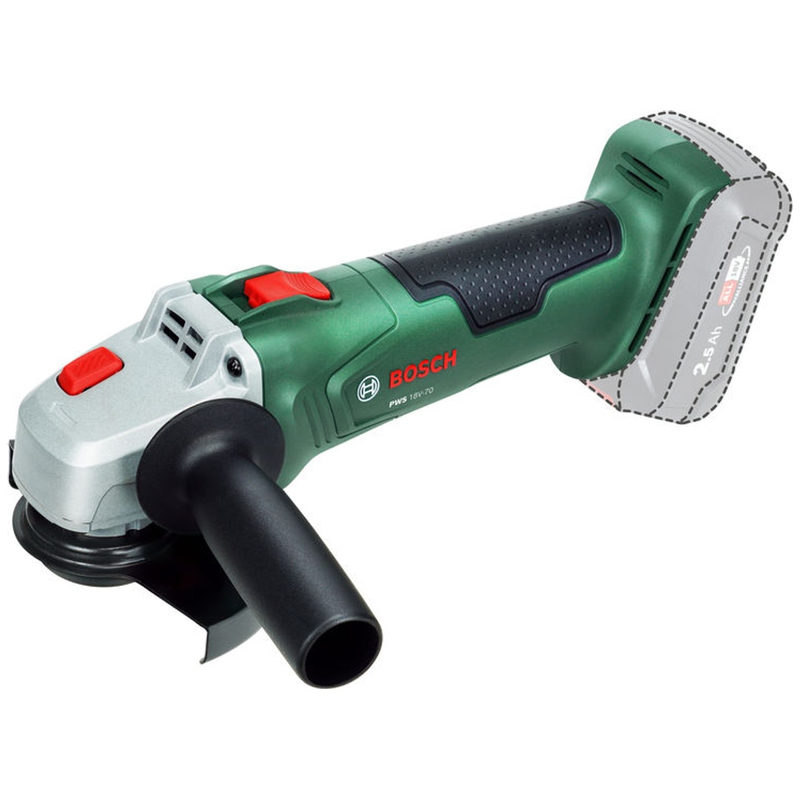Bosch Akku-Winkelschleifer PWS 18V-70, Schleifscheiben-Ø