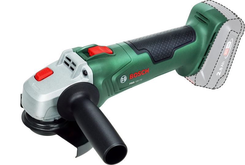 Bosch Akku-Winkelschleifer PWS 18V-70, Schleifscheiben-Ø, Bild 3