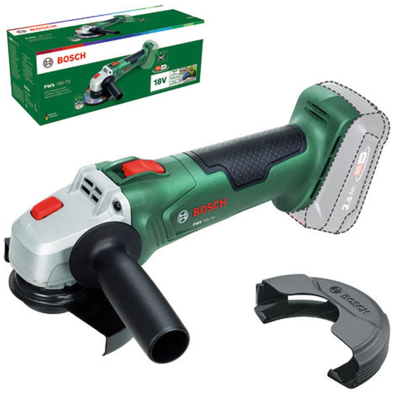 Bosch Akku-Winkelschleifer PWS 18V-70, Schleifscheiben-Ø, Bild 5