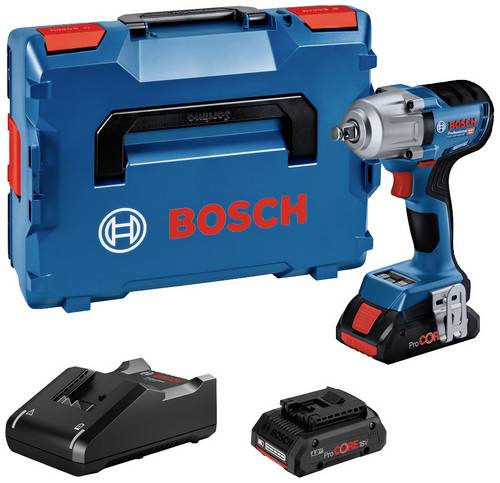 Bosch GDS 18V-450 HC Professional - Schlagschrauber - schnurlos - 1/2 -Vierkantantrieb - 800 N·m - 2 Akkus -
