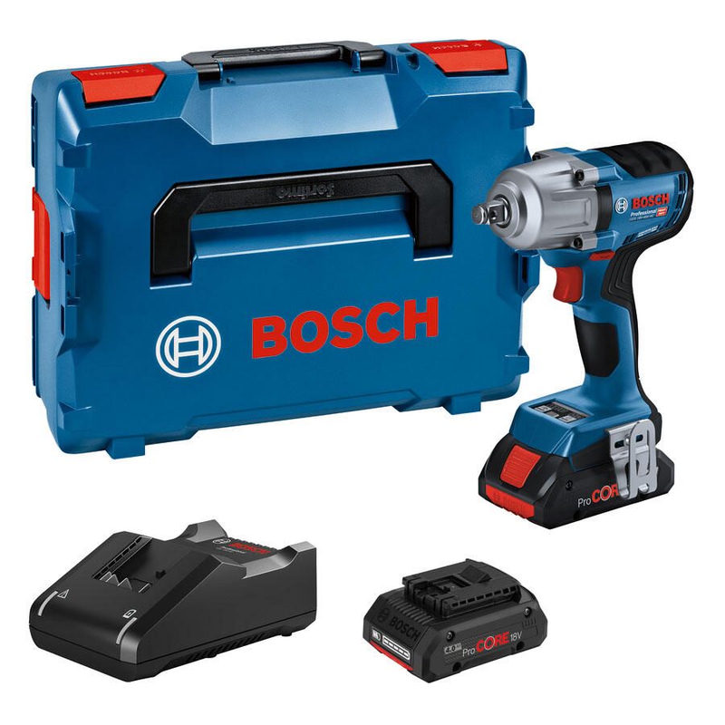 Bosch GDS 18V-450 HC Professional - Schlagschrauber - schnurlos - 1/2 -Vierkantantrieb - 800 N·m - 2 Akkus -, Bild 3