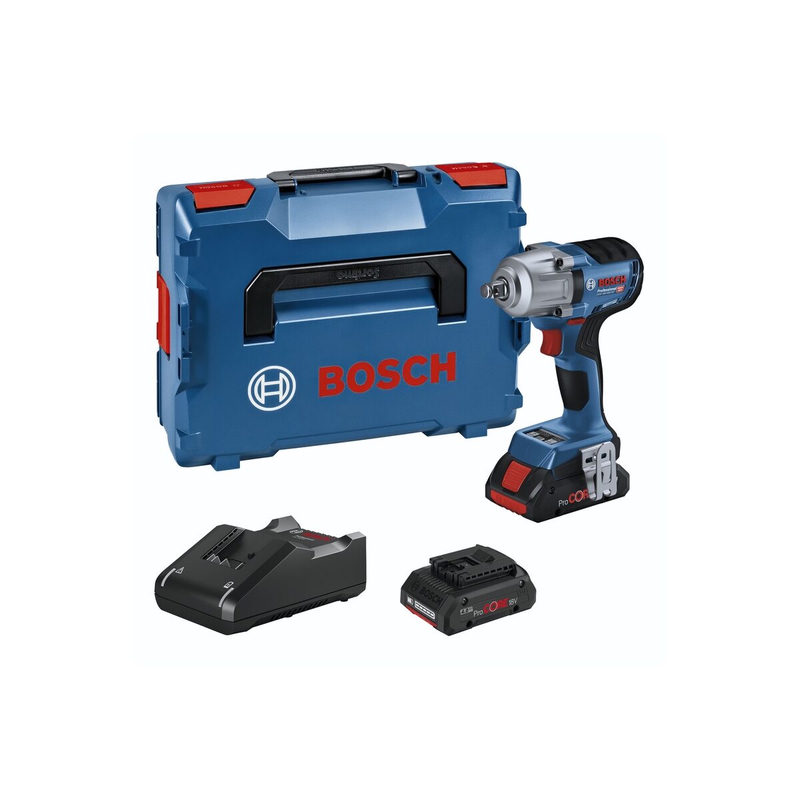 Bosch GDS 18V-450 HC Professional - Schlagschrauber - schnurlos - 1/2 -Vierkantantrieb - 800 N·m - 2 Akkus -, Bild 6