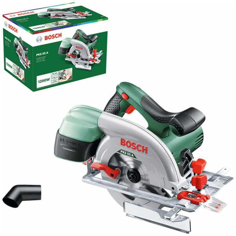 Bosch Handkreissäge Pks 55 A 1200 W 5.600 Min-1 Kreissäge Tauchsäge, Bild 5