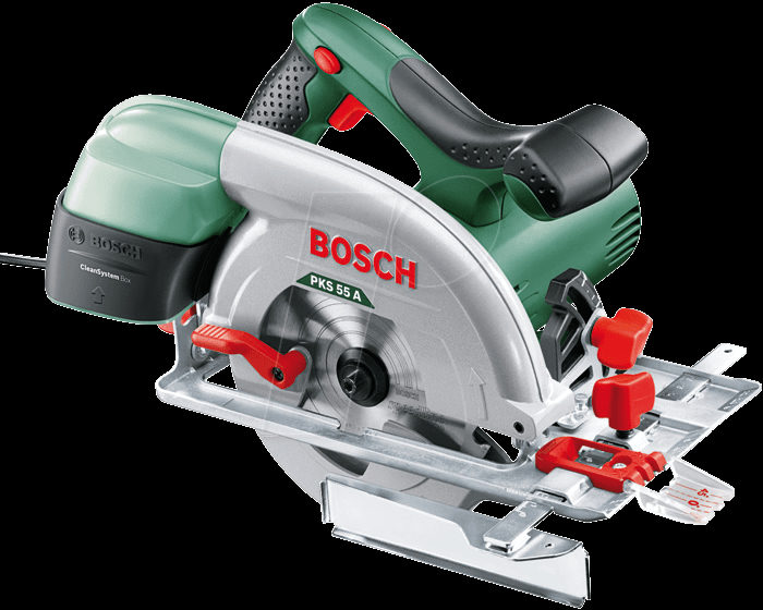 Bosch Handkreissäge Pks 55 A 1200 W 5.600 Min-1 Kreissäge Tauchsäge, Bild 6
