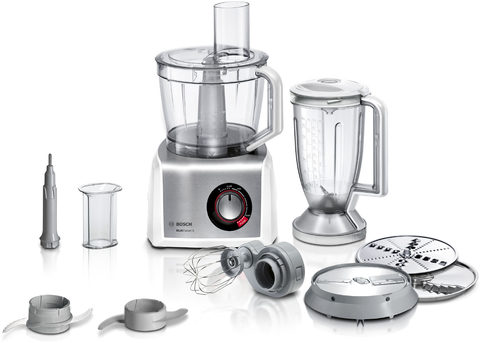 Bosch Haushalt MC812S814 Küchenmaschine 1250W Silber, Weiß