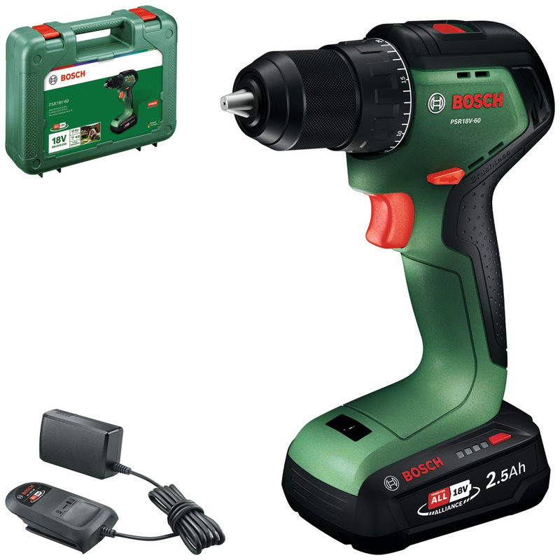 Bosch Home and Garden PSR18V-60 Akku-Bohrschrauber