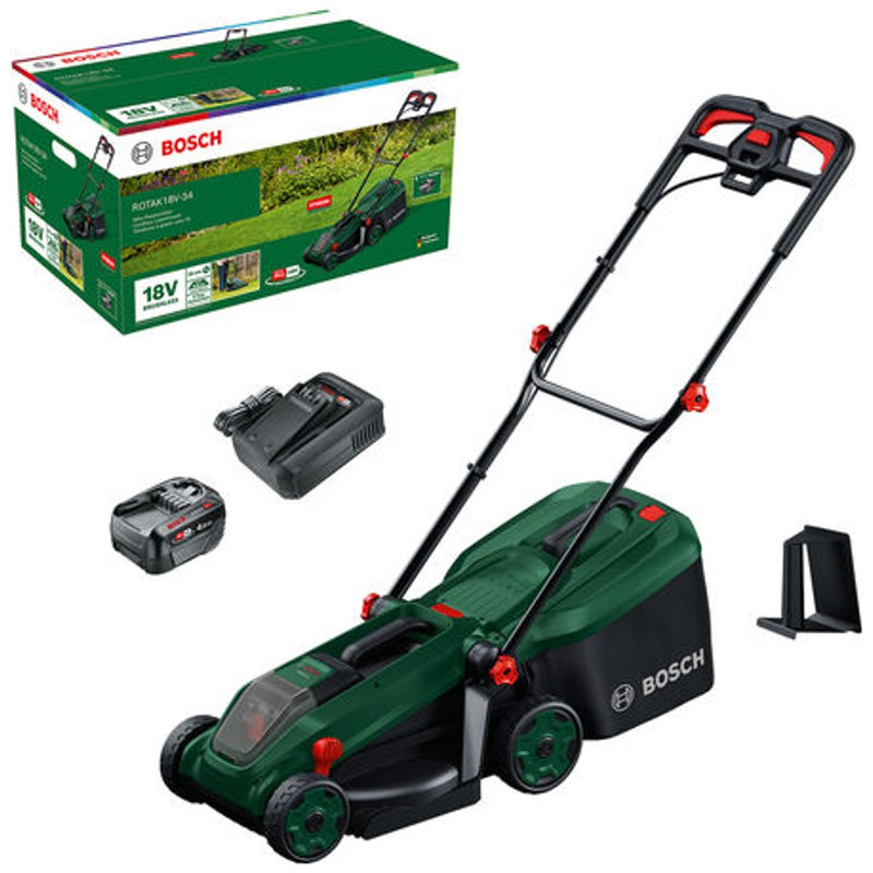Bosch Home and Garden ROTAK18V-34 Akku-Rasenmäher, Bild 4