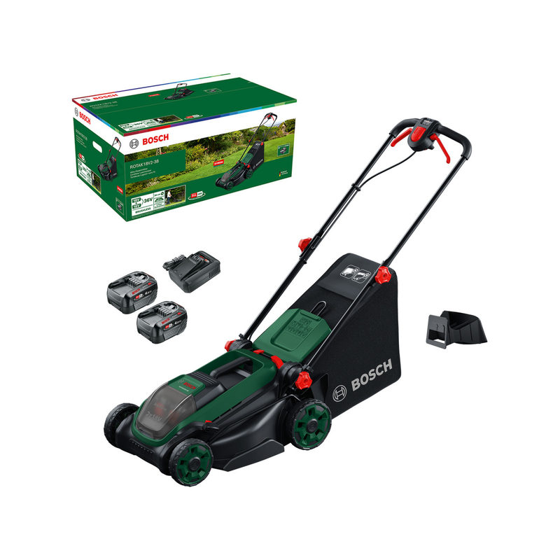 Bosch Home and Garden ROTAK18V2-38 Akku-Rasenmäher