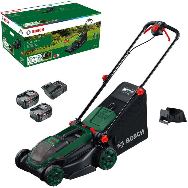 Bosch Home and Garden ROTAK18V2-38 Akku-Rasenmäher, Bild 3