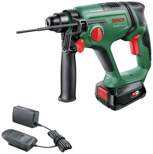 Bosch Home and Garden Universal Hammer -Akku-Bohrhammer 18V 2.5Ah Li-Ion inkl. Akku, inkl. Ladegerä, Bild 2