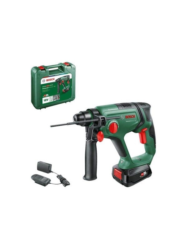 Bosch Home and Garden Universal Hammer -Akku-Bohrhammer 18V 2.5Ah Li-Ion inkl. Akku, inkl. Ladegerä, Bild 4