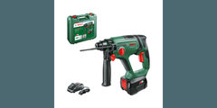 Bosch Home and Garden Universal Hammer -Akku-Bohrhammer 18V 2.5Ah Li-Ion inkl. Akku, inkl. Ladegerä