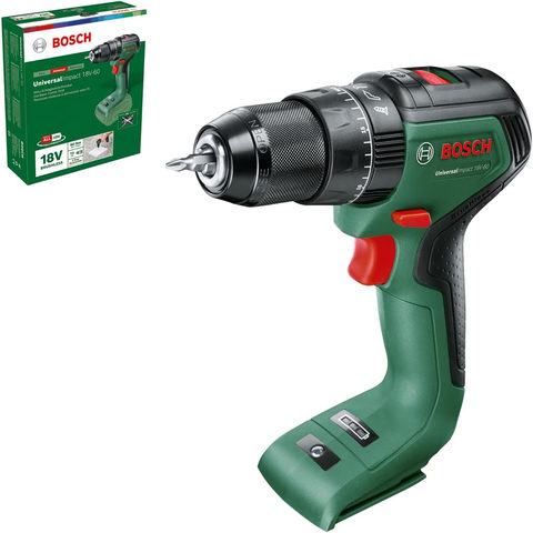 Bosch Home and Garden UniversalImpact 18V-60 Akku-Schlagbohrschrauber 18 V Li-Ion ohne Akku, ohne Ladegerät