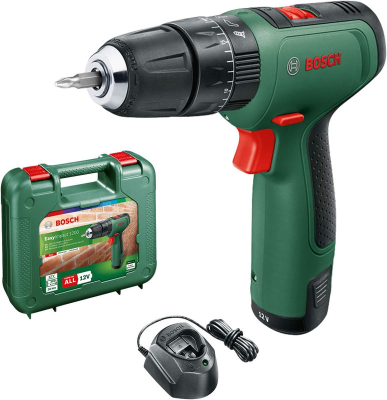 Bosch Home & Garden Akku-Schlagbohrschrauber EasyImpact 1200 mit Akku und Ladegerät, Bild 5