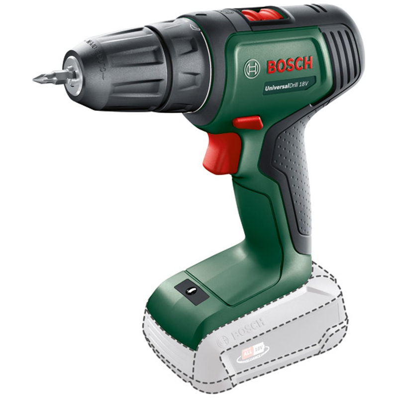 Bosch Home & Garden Akku-Schrauber UniversalDrill 18V ohne Akku und Ladegerät, Bild 4