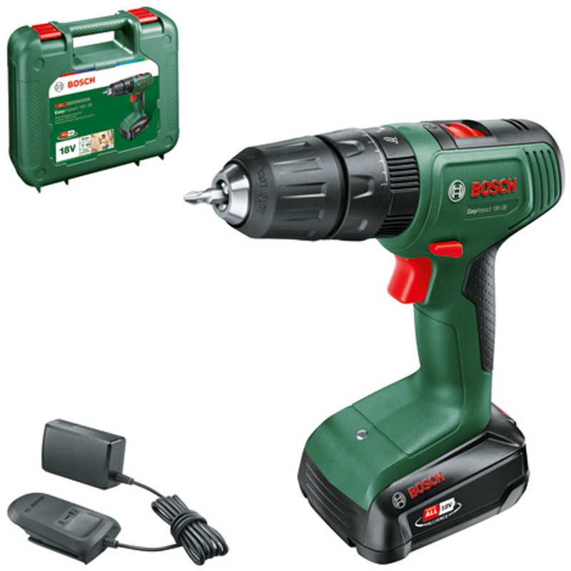 Bosch Home & Garden EasyImpact 18V-38 Akku-Schlagbohrschrauber-Set 18,0 V, mit 1 Akku, Bild 4